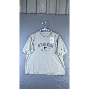 League T-Shirt Mens Large Heather Sand NWT Texas State Bobcats Intramural Midi